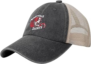 Maryville University Adjustable Baseball Cap Sport Vintage Washed Mesh Baseball Cap