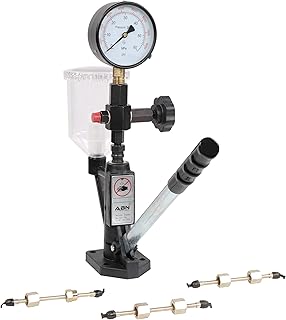 ABN Diesel Injector Tester Kit - 6000PSI Diesel Fuel Injector Tester Fuel Pressure Gauge Kit Engine Compression Tester