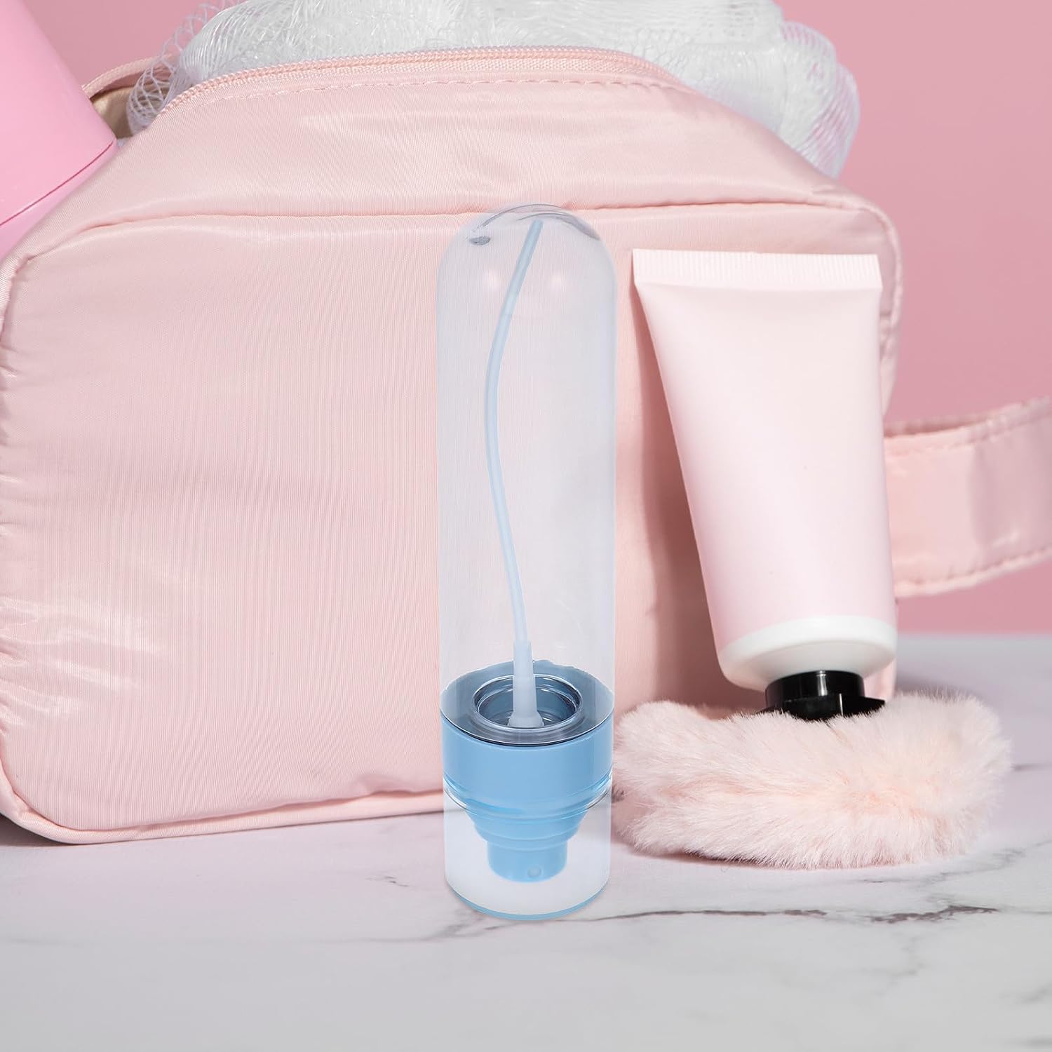 Fine Mist Spray Bottles Petg Plastic 100ml Refillable 10pcs Makeup Spray Bottle with Ultra-fine Mist Technology for Cosmetics and Rose Water Travel and Daily Use