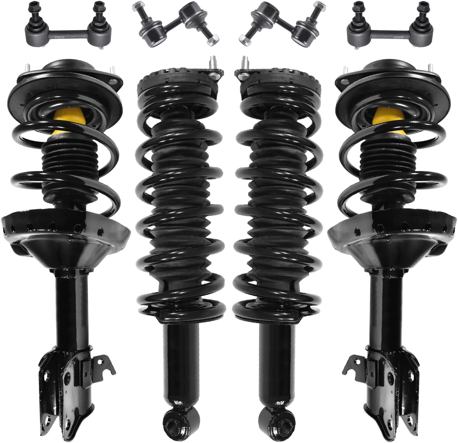 Detroit Axle 8‑Piece Suspension Kit for 2005–2009 Subaru Legacy (Sedan)