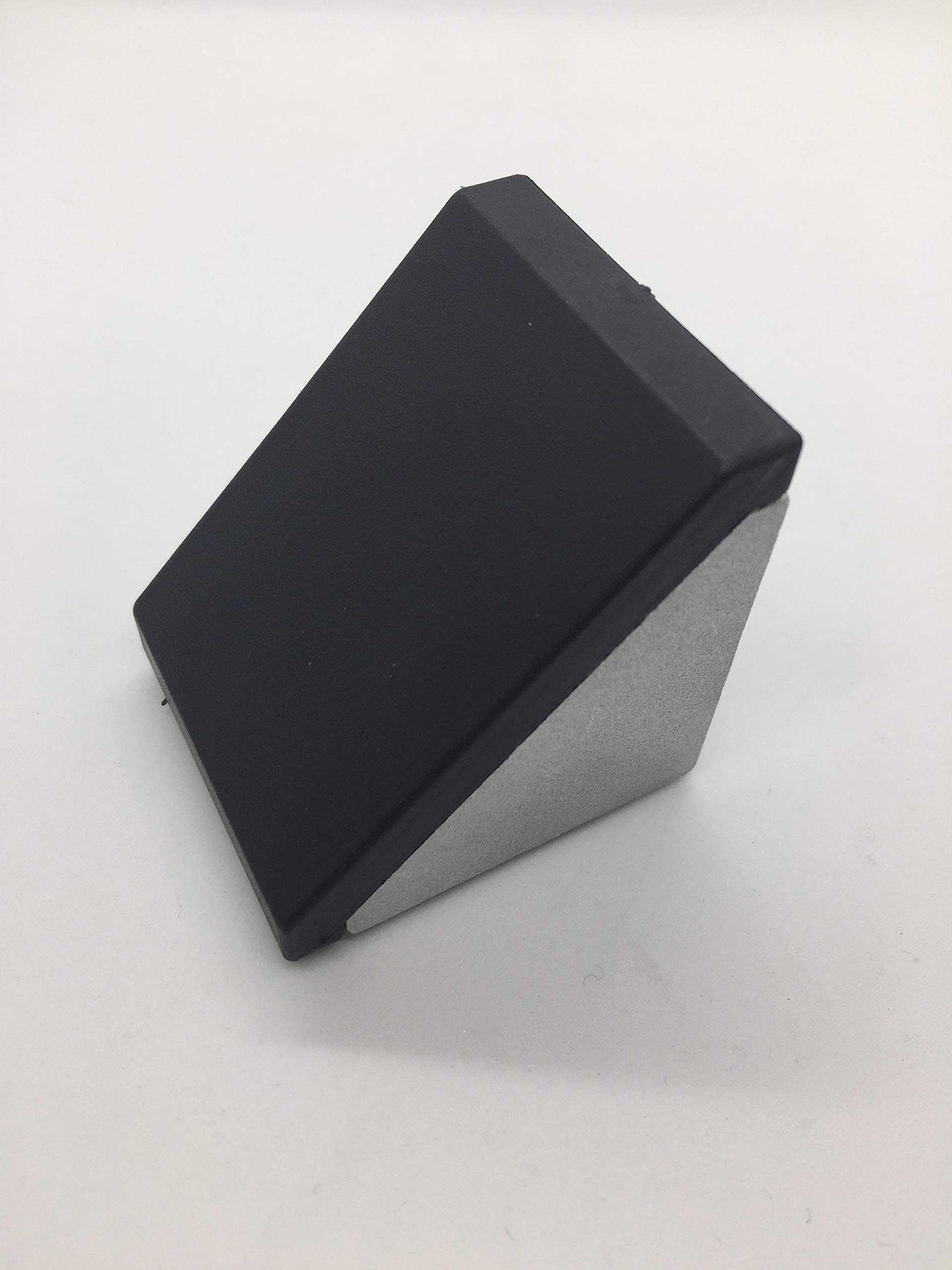 Extrusion90 Degree 40 series Cast Aluminium Corner Brackets 4040 with plastic Black cover - Pack of 2