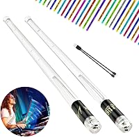 Shengruili LED Világító Dobverő 5A Piros Kék Fénnyel - Luminous Dobpálca Éjszakai Koncertekhez és Rendezvényekhez 1