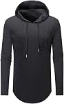 AIYINO Men's S-5X Short Sleeve Fashion Athletic Hoodies Sport Sweatshirt Hip Hop Pullover