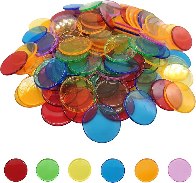 Harrycle 400 Pièces Jetons De Poker En Plastique Jeton De Jeu 4