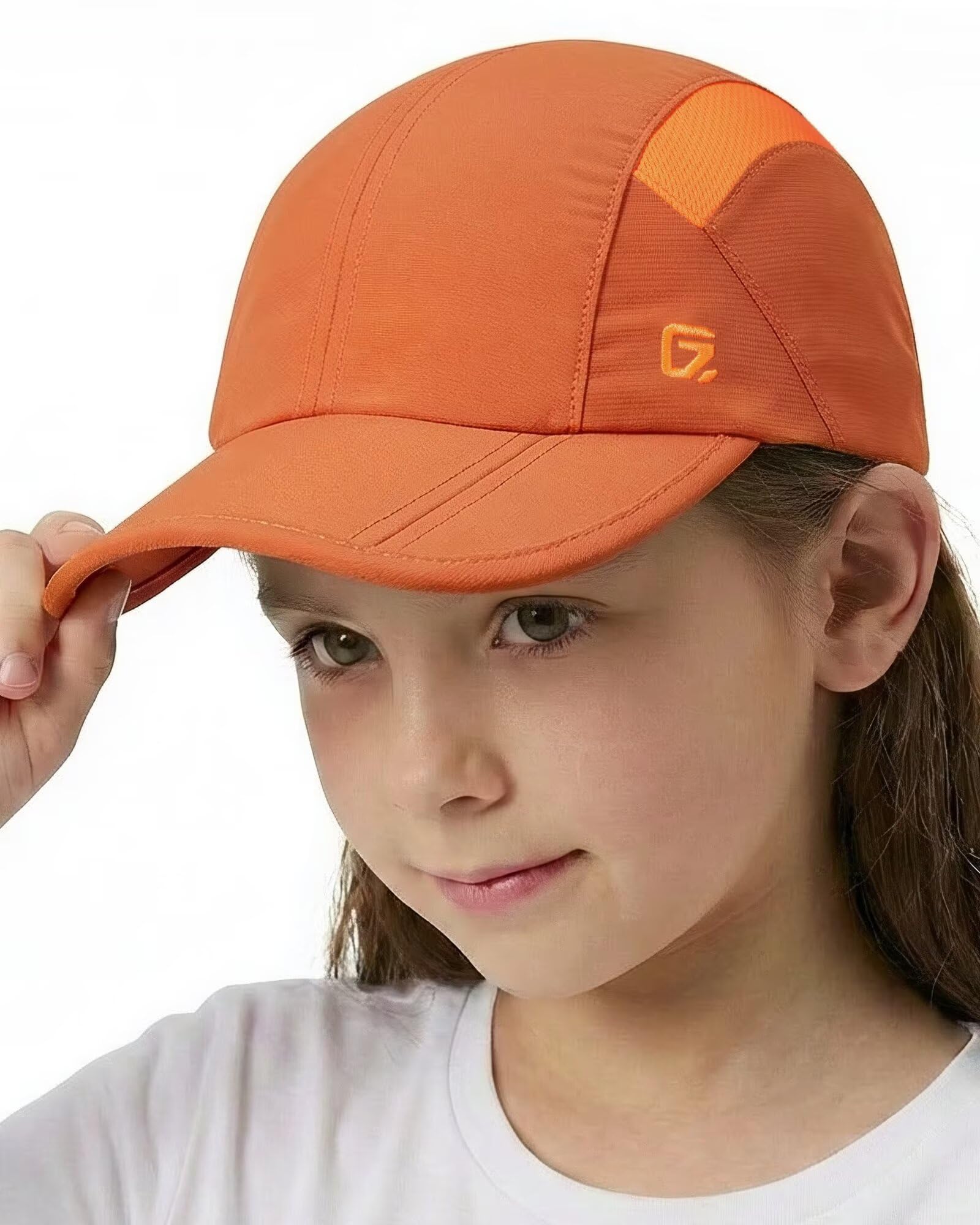 GADIEMKENSD Casquette Enfant, Casquette de Baseball Pliable pour Tout-Petits, Protection Solaire UPF50+, légère et Respirante, Convient aux garçons et Filles de 2 à 9 Ans