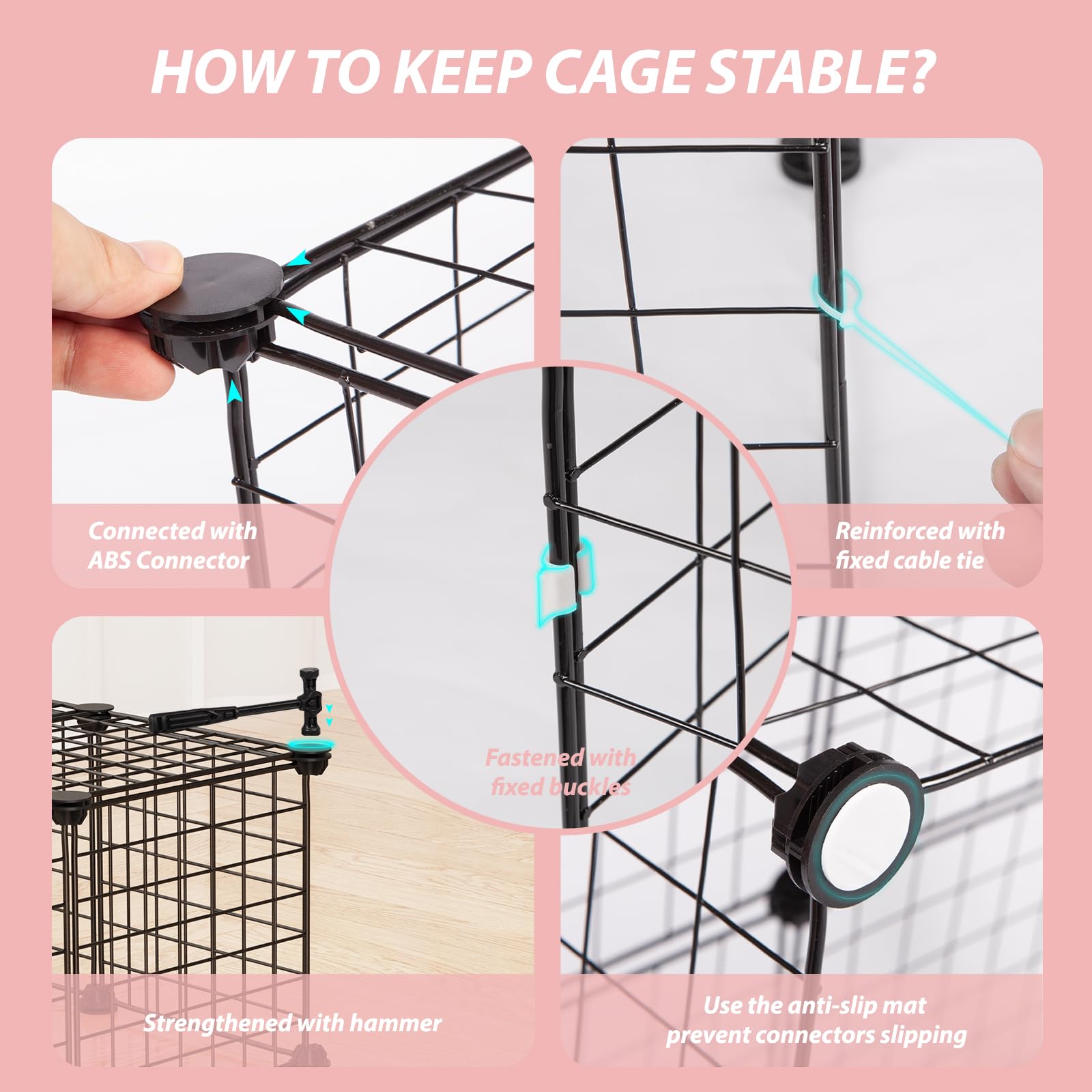 Guinea Pig Cages - Expandable Playpens -3