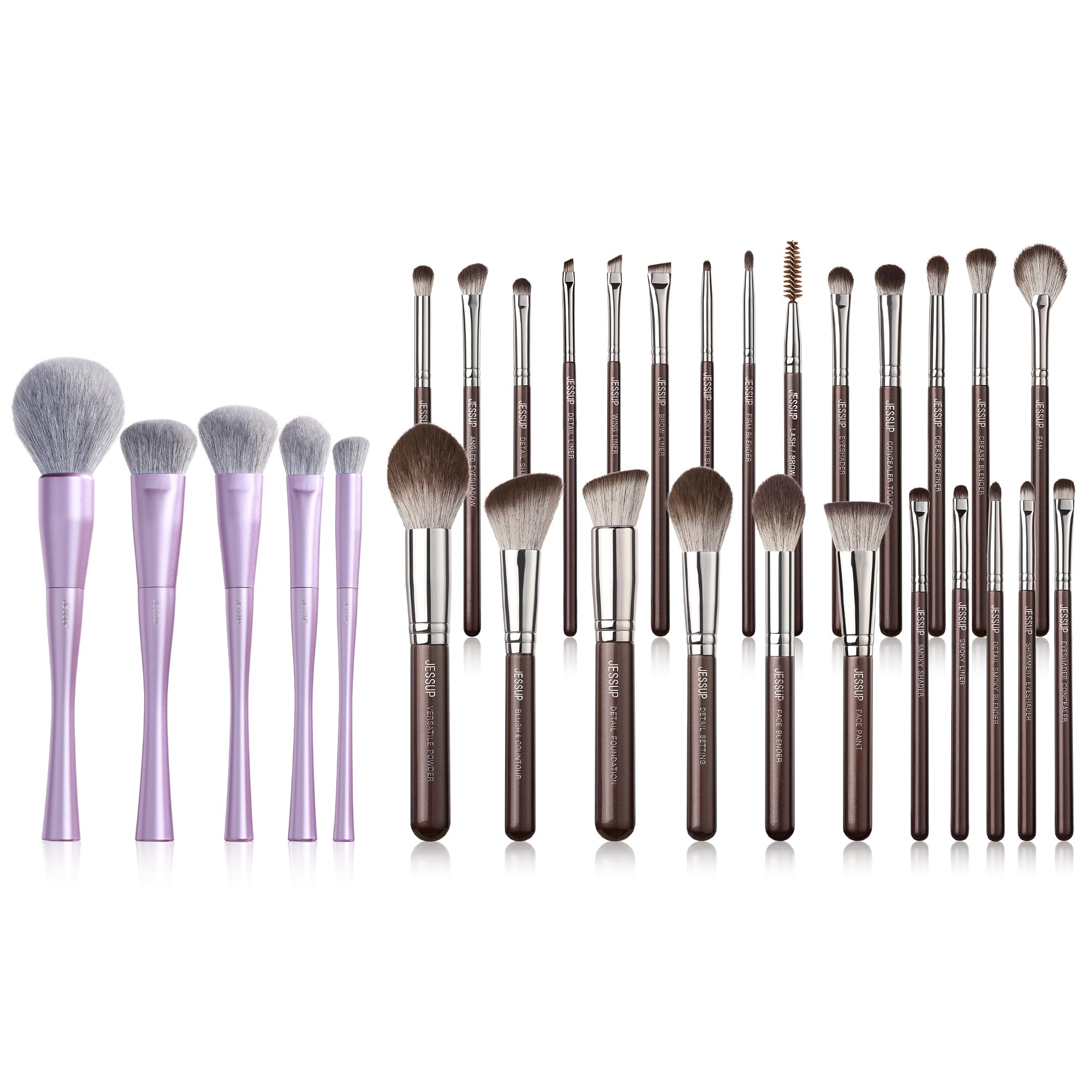 Pennelli da Trucco Jessup T511+T514