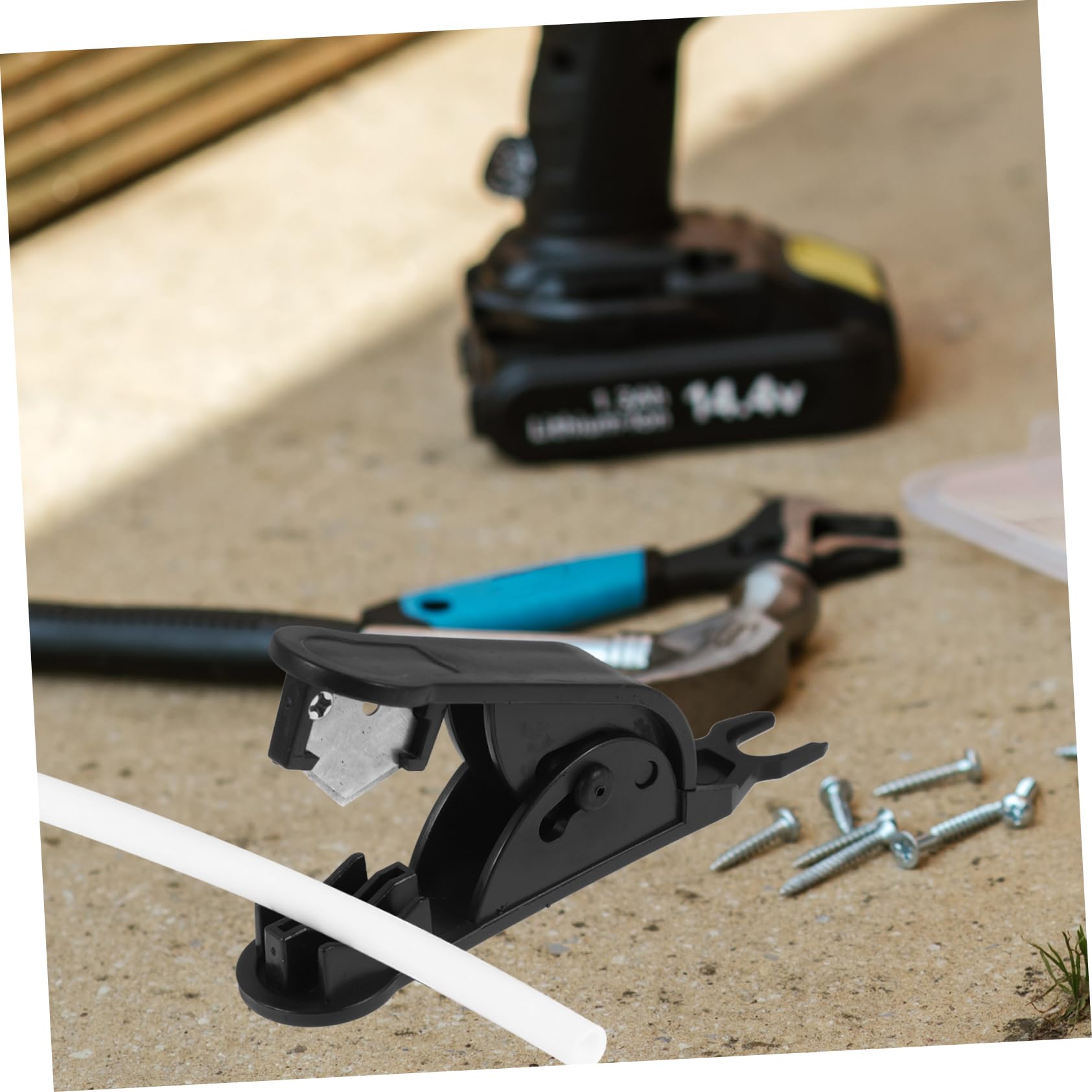 Artibetter 25pezzi Taglierina Per Tubi Pe e Morbidi Cesoie Per Tubo Con Manico Antiscivolo e Sicurezza Utensili Per Taglio Tubo Flessibile e Fili Purificatori Strumento Efficiente Per
