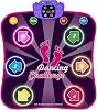 Light Up Dance Mat for Girls:Dance Toys for 4 5 6 7 8 9 10 Year Old Girl Gifts - Music Dancing Game Pad with 5 Game Modes & Wireless Bluetooth - Birthday Gifts for Girls Boys Age 3-10