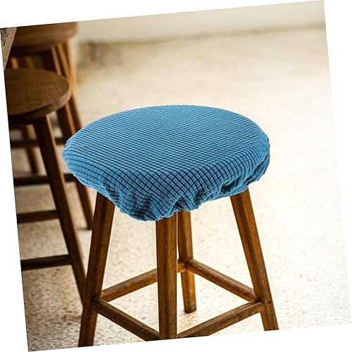 Miniatura 6 de Garneck Funda de asiento de taburete, funda de cojín para taburete de bar, funda elástica, lavable, protector de silla para taburete sentado, funda