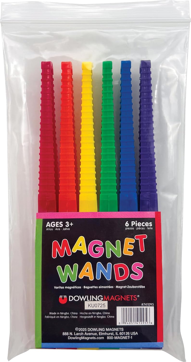 Teacher Created Resources Dowling Magnets Magnet Wand Set of 6 (741095)