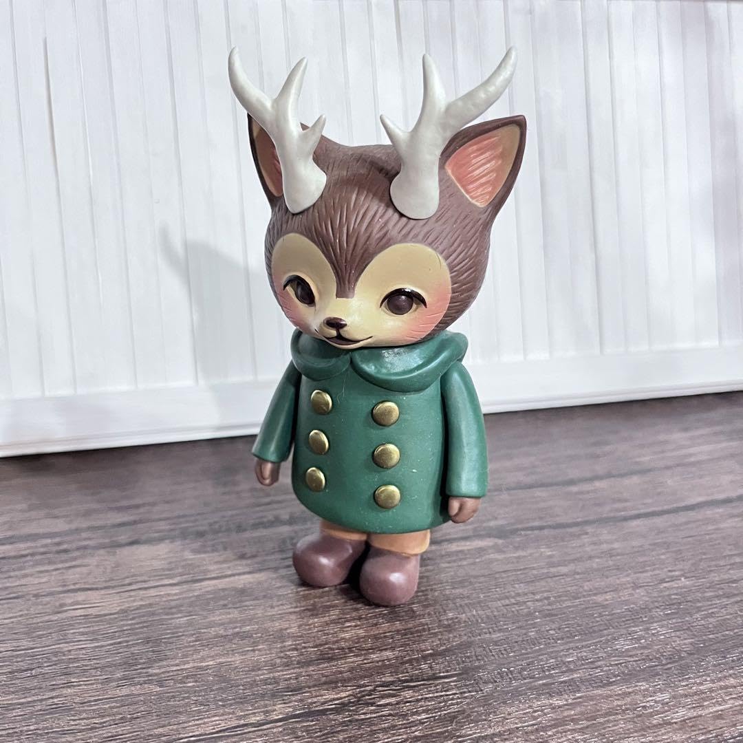 Amazon.co.jp: つのねこ morris モリス 大 フィギュア ソフビ（ハード 
