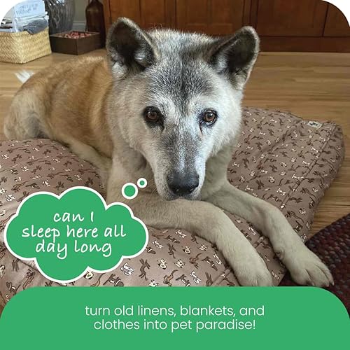 Miniatura 7 de Molly mutt - Cubierta de edredón para cama de perro, 100 % algodón, duradera, lavable, M L