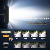 Vista 6 de Nilight Barra de Luz LED de Disparo Lateral / Pods 2 Piezas 6.5 Pulgadas 60W Haz Combinado de Inundación y Spot Luz Antiniebla / de Conducción Luz