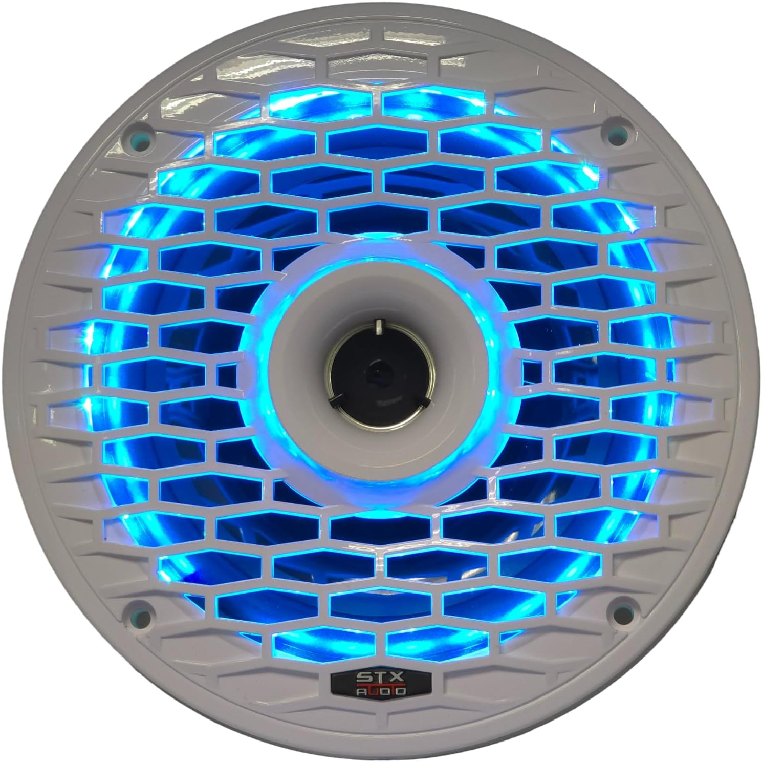 STX Audio MX65.2W 6.5-Inch 2-Way RGB LED Marine Coaxial Speakers, 350W Max, 4 Ohms, Water-Resistant with Remote Control for RGB Illumination (2 Speakers) - Image 6