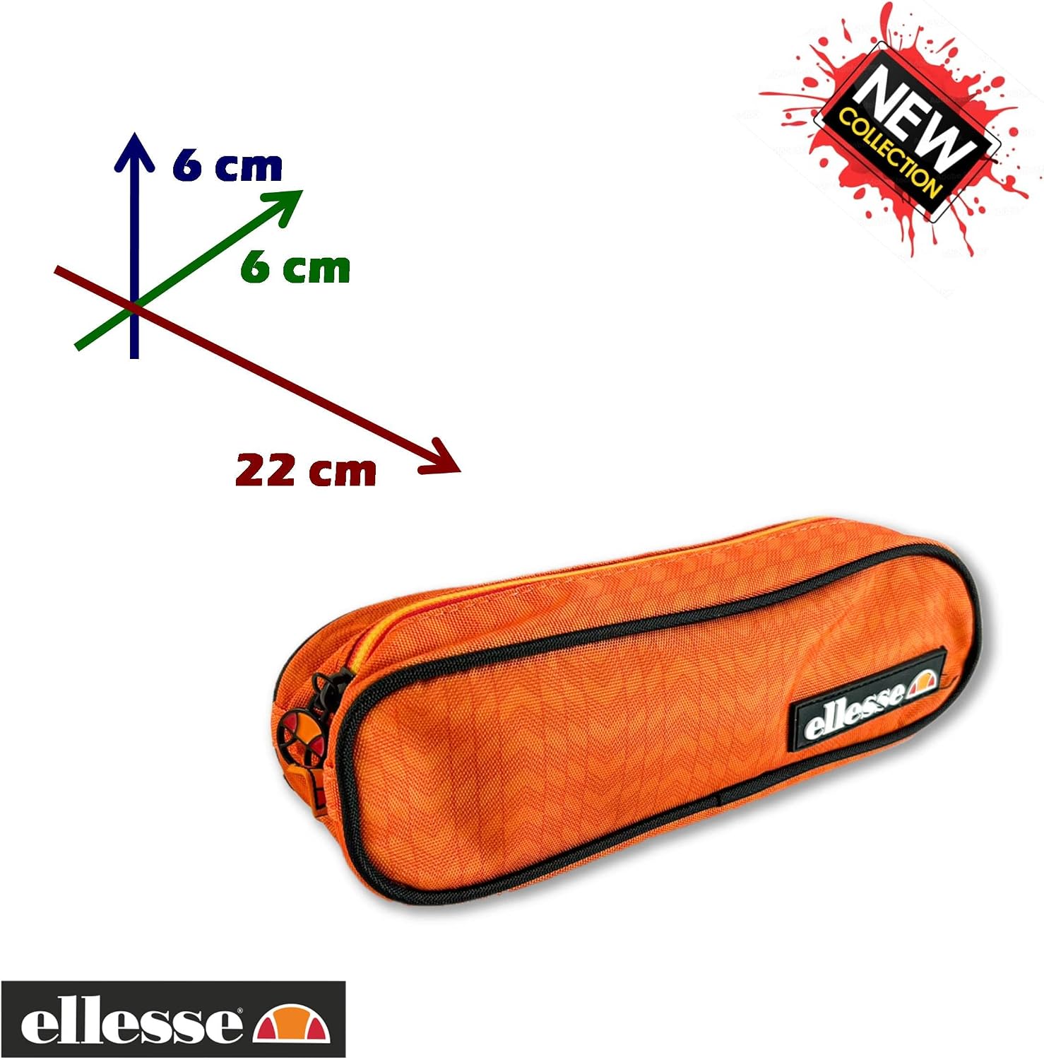 ellesse Case Pencil Holder Pen Holder Pencils Compass. Large Capacity. Stationery Stationery School Supplies. for School University. Trousse - Image 3