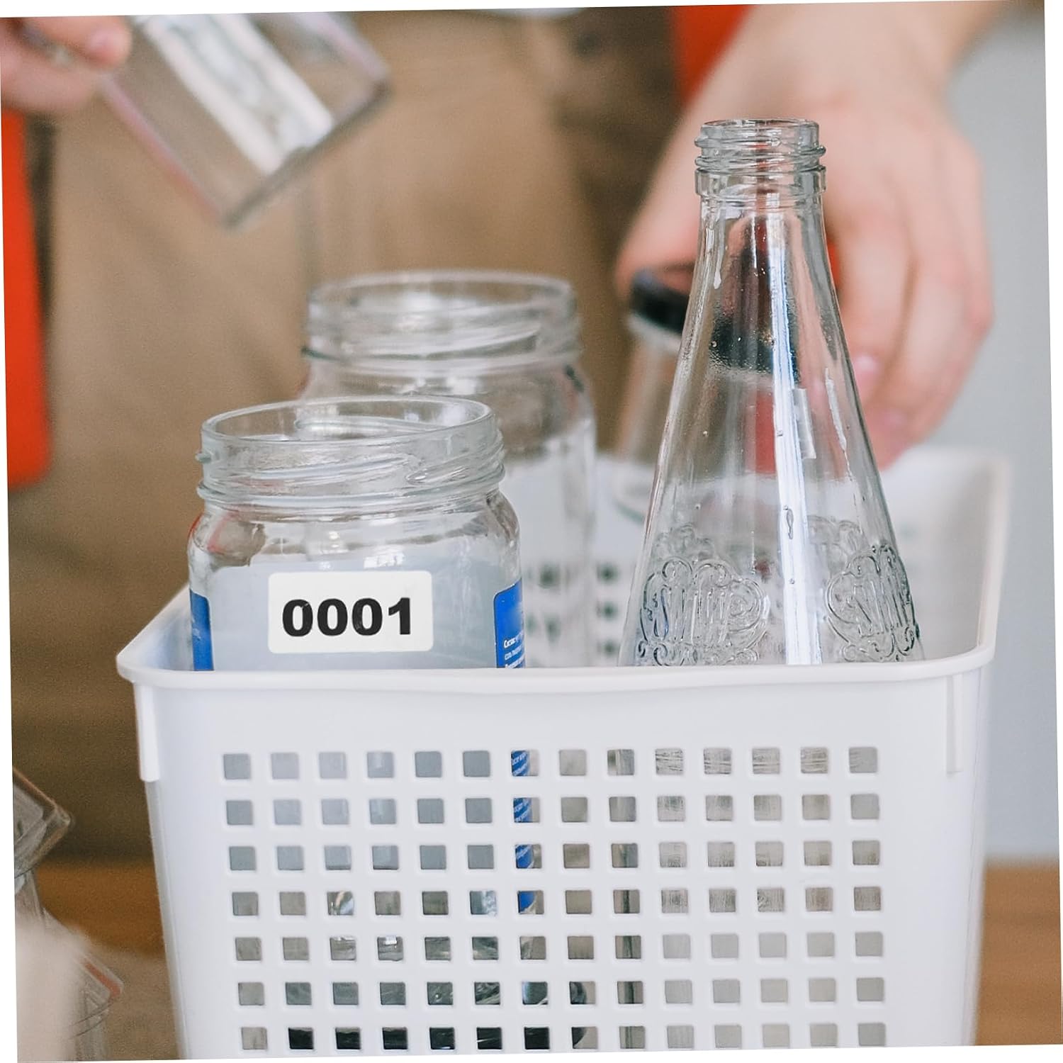 Digital Sticker Labels for Inventory Self-Adhesive Classroom Office Use