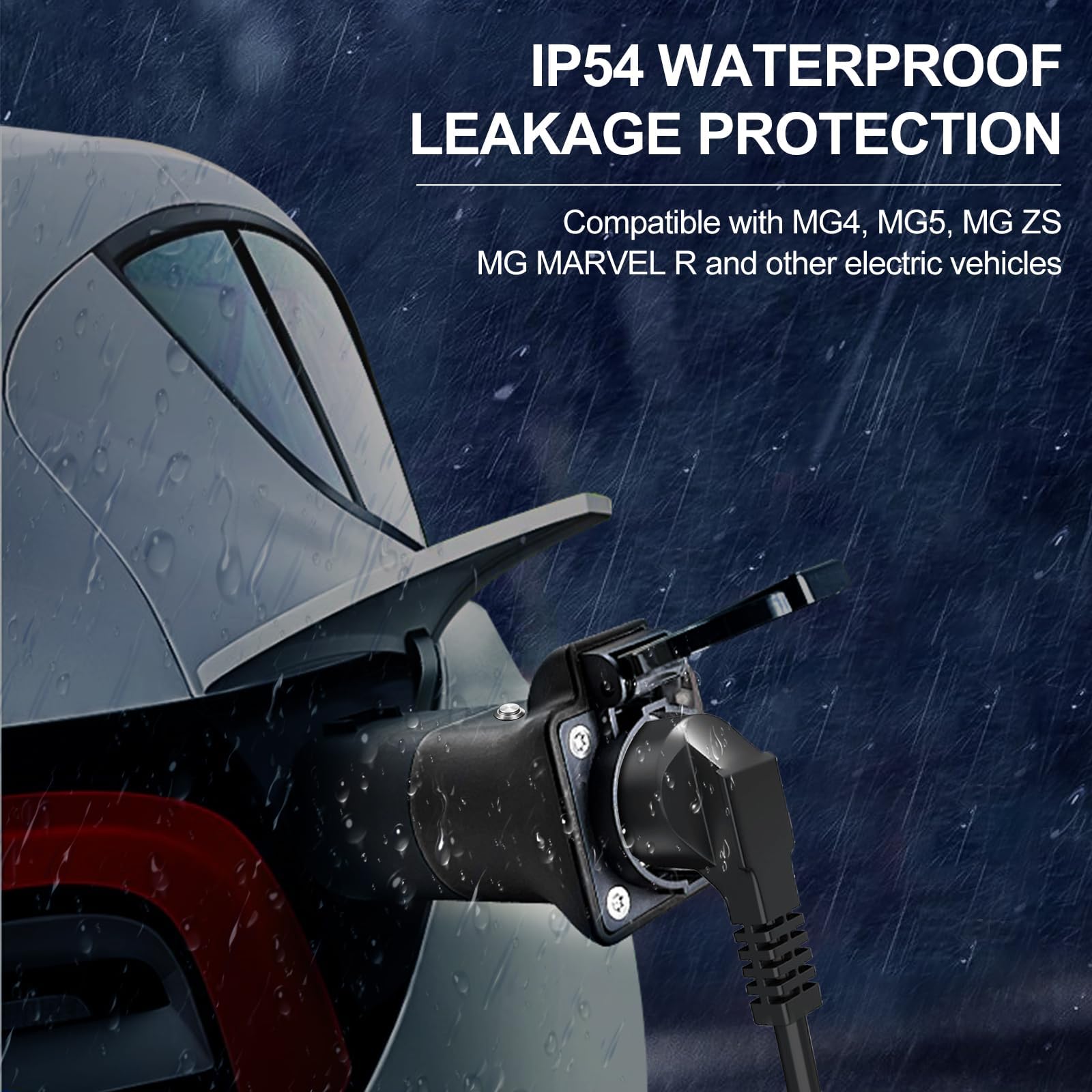 Adattatore Ricarica EV MotorMinds - Tipo 2 A Schuko 16A, 3.5KW Per Auto Elettriche