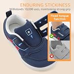 STQ KIDS Toddler Barefoot large orteil Box Chaussures Garçons Filles Sneakers Tennis Casual Première marche Préscolaire Non Glisser respirant léger Confortable