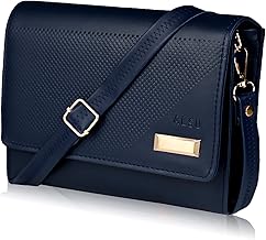 ALSU Women's trendy Sling Bag | handbag | purse | crossbody bag| side bag| deattachable straps| adjustable straps |card slots | phone pocket| zipper pocket| embossed design