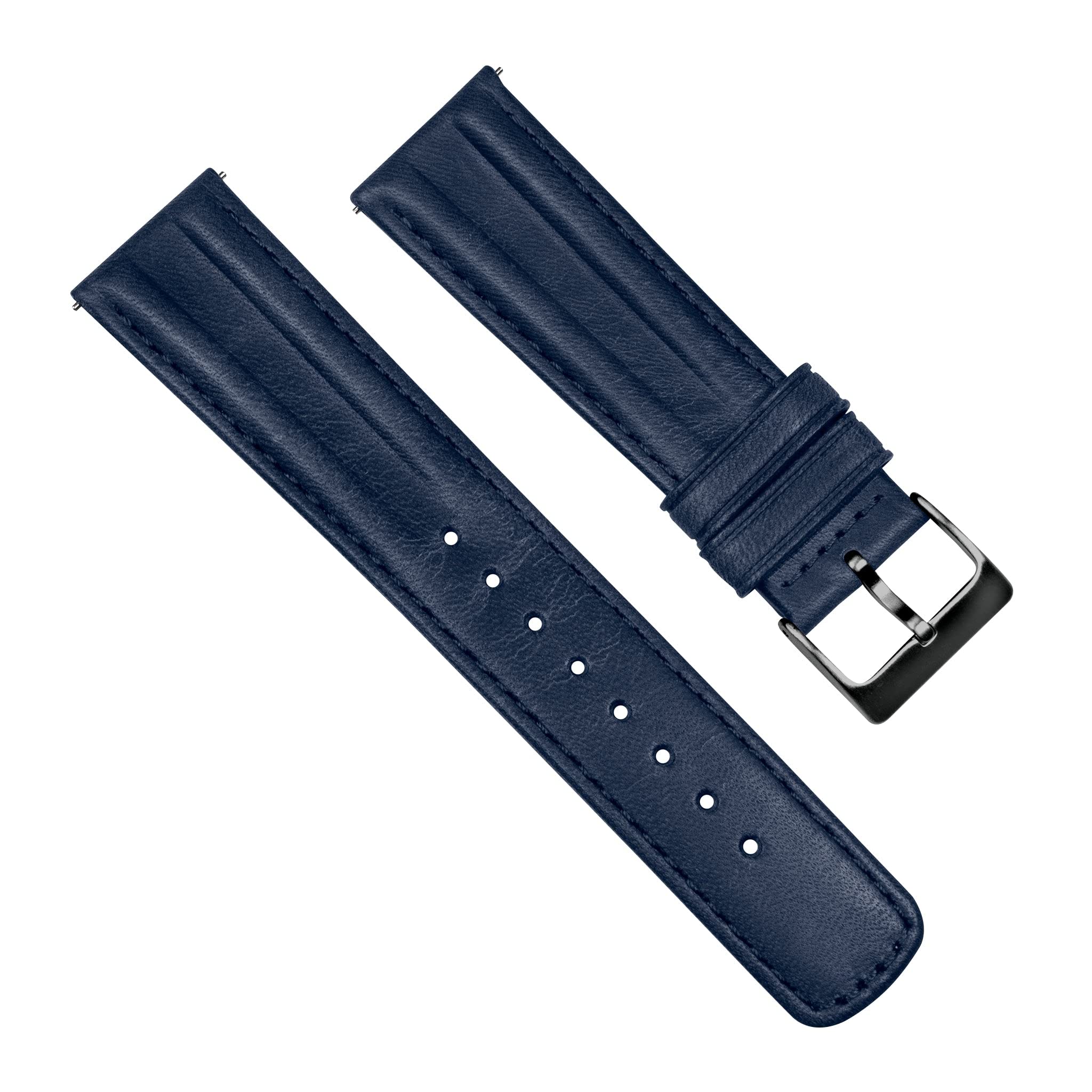 Barton Racing &amp; Rally Horween Leather Straps with Integrated Quick Release Spring Bars - Watch Bands