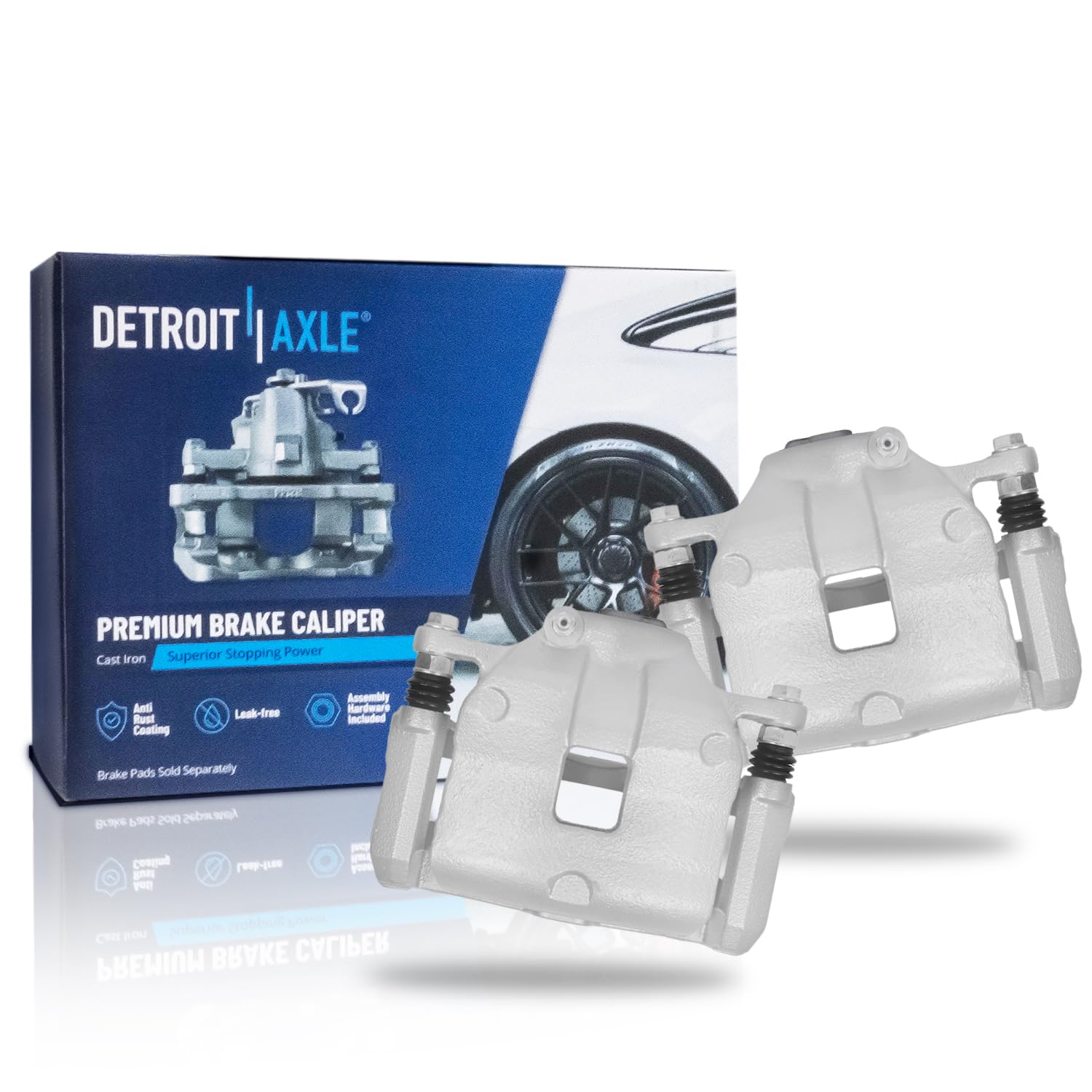 Detroit Axle - Front Brake Calipers for 2016-2021 Hyundai Tucson