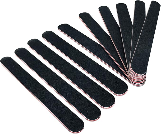 10PCS Emery Boards for Nails, DoubleSide Nail Files for Natural