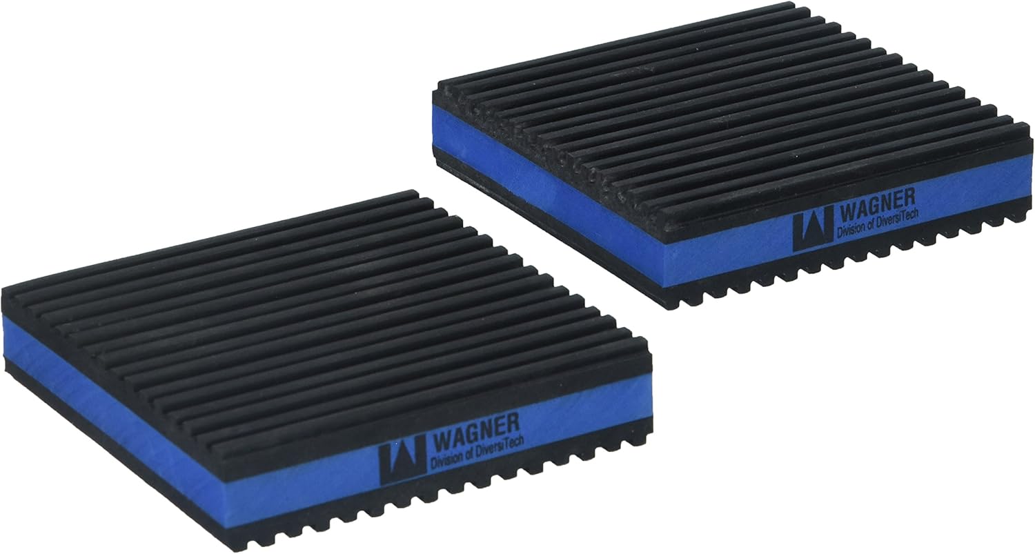 Diversitech mp4e EVAAntiVibration Pad, 10,2 x 10,2 cm X 7/20,3 cm 4