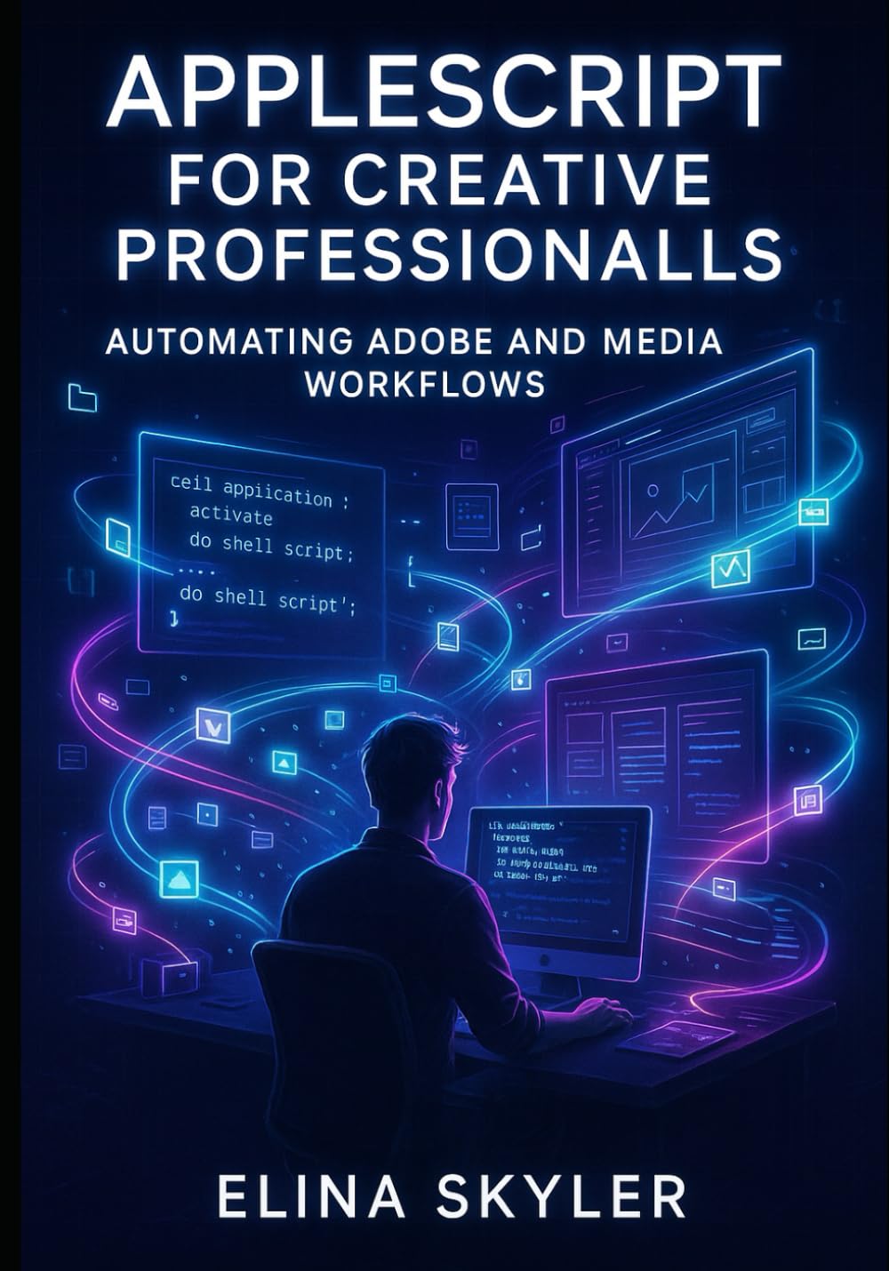 APPLESCRIPT FOR CREATIVE PROFESSIONALS: AUTOMATING ADOBE AND MEDIA WORKFLOWS: Script Photoshop, Illustrator, InDesign, and Final Cut Pro for batch processing and production automation