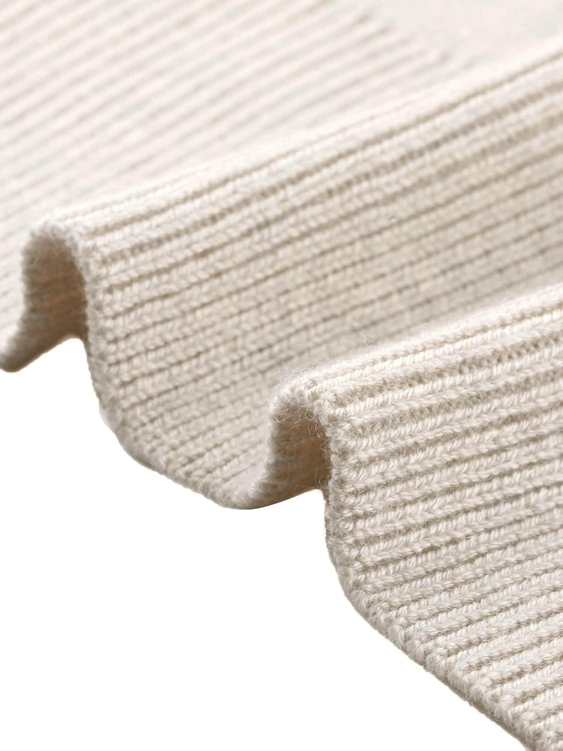 Allegra K Pullover Sweaters for Women Long Sleeve Classic Crew Neck Ribbed Knit Sweater Tops Casual Fall Fashion 2025 - Image 5