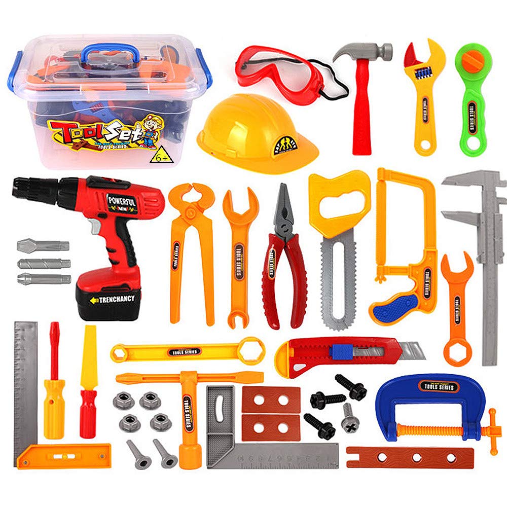 Amazon | Langba 2019最新 ままごと遊び 修理キット 工具おもちゃ