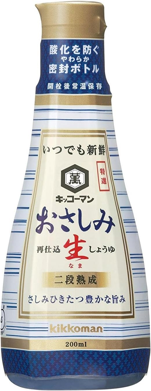 Osashimi NAMA shoyu (soy sauce for sashimi) 200mlx6