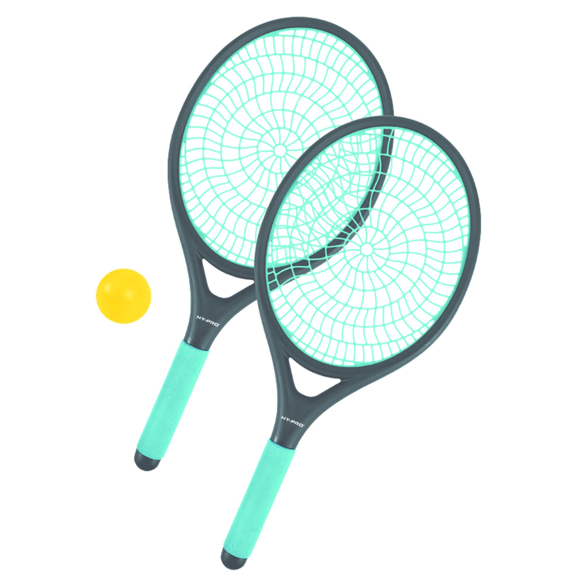 Hy-Pro Garden Tennis Set – Soft Ball, 2 person, Soft Racket Grips, Soft Foam Ball Convenient Carry bag, Lightweight, Great for beginners, Perfect for Family Fun, Garden Games, Kids, Adults