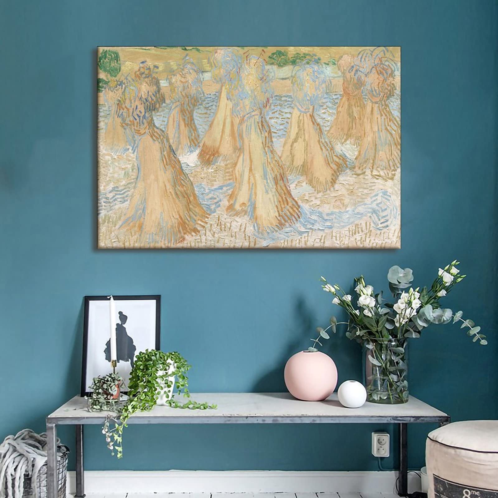 Amazon｜ゴッホの作品リスト ウィートフィールド トピックス『藁の山3