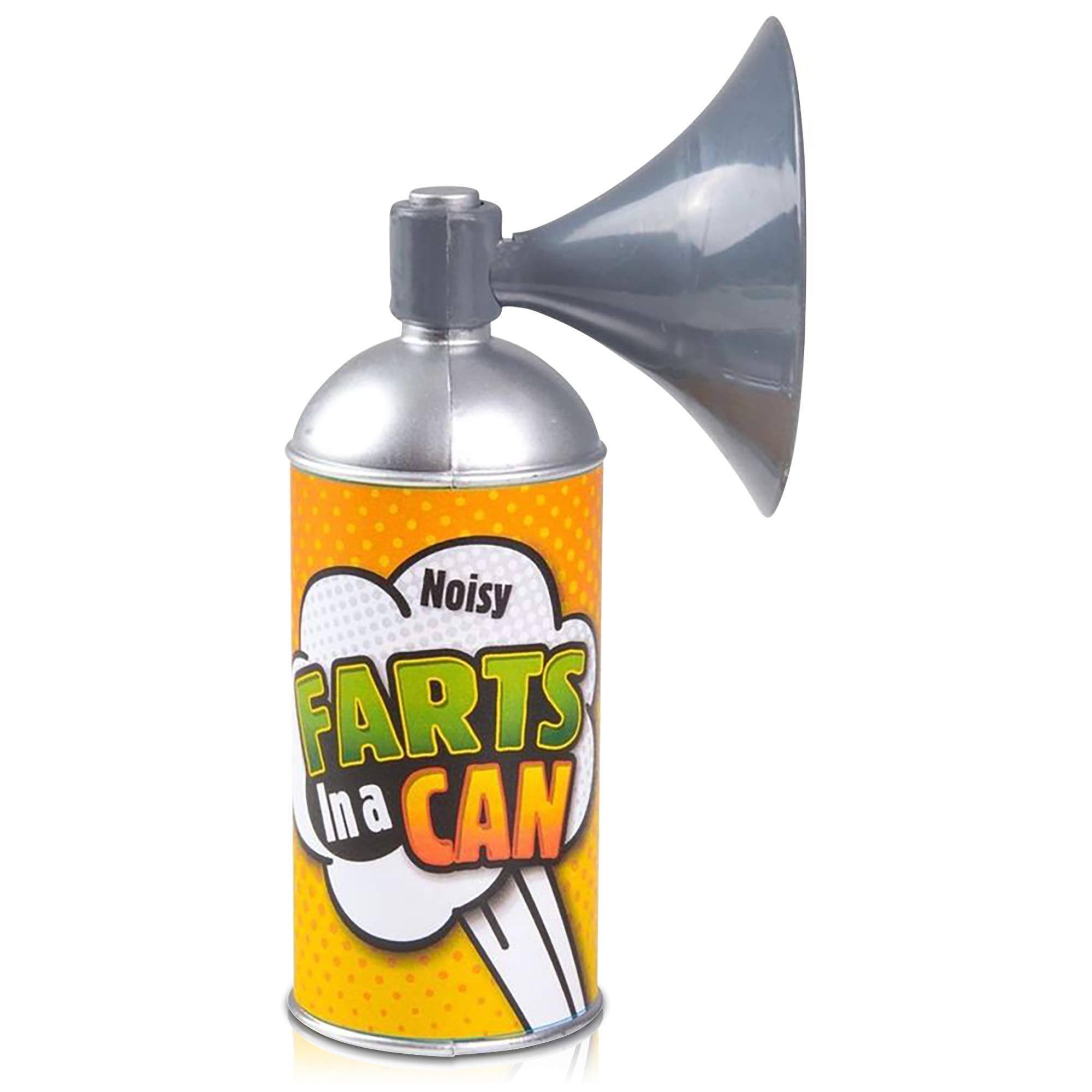 ArtCreativity 6 Inch Fart in a Can Machine with 6 Hilarious Sounds - Prank Farting Sound Toy for Kids and Adults - 100% Odorless - Loud Bullhorn - Funny Gag Joke Gift for Boys, Girls, Men and Women