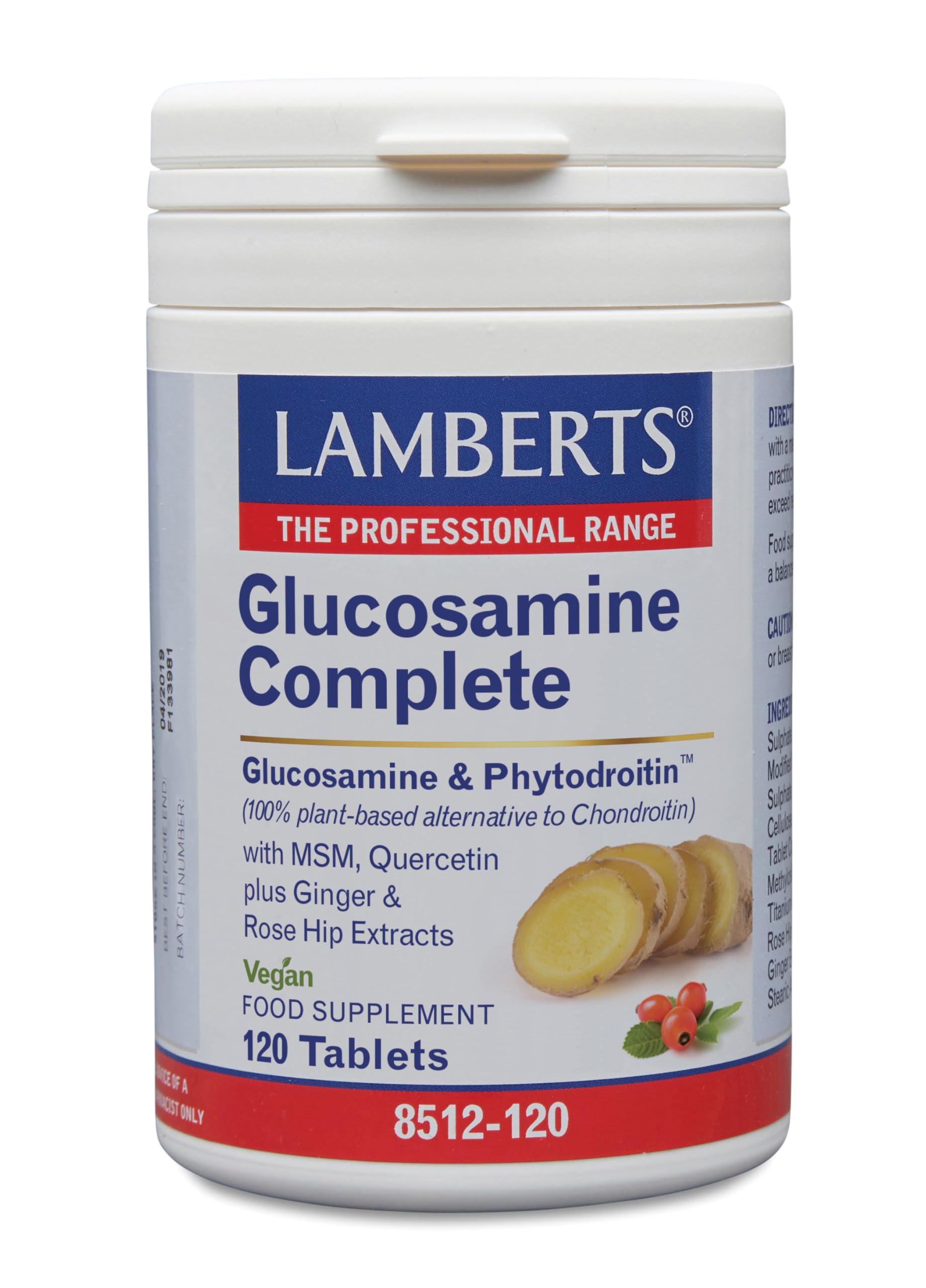 Lamberts Glucosamina Completa - 120 Tabletas, One size
