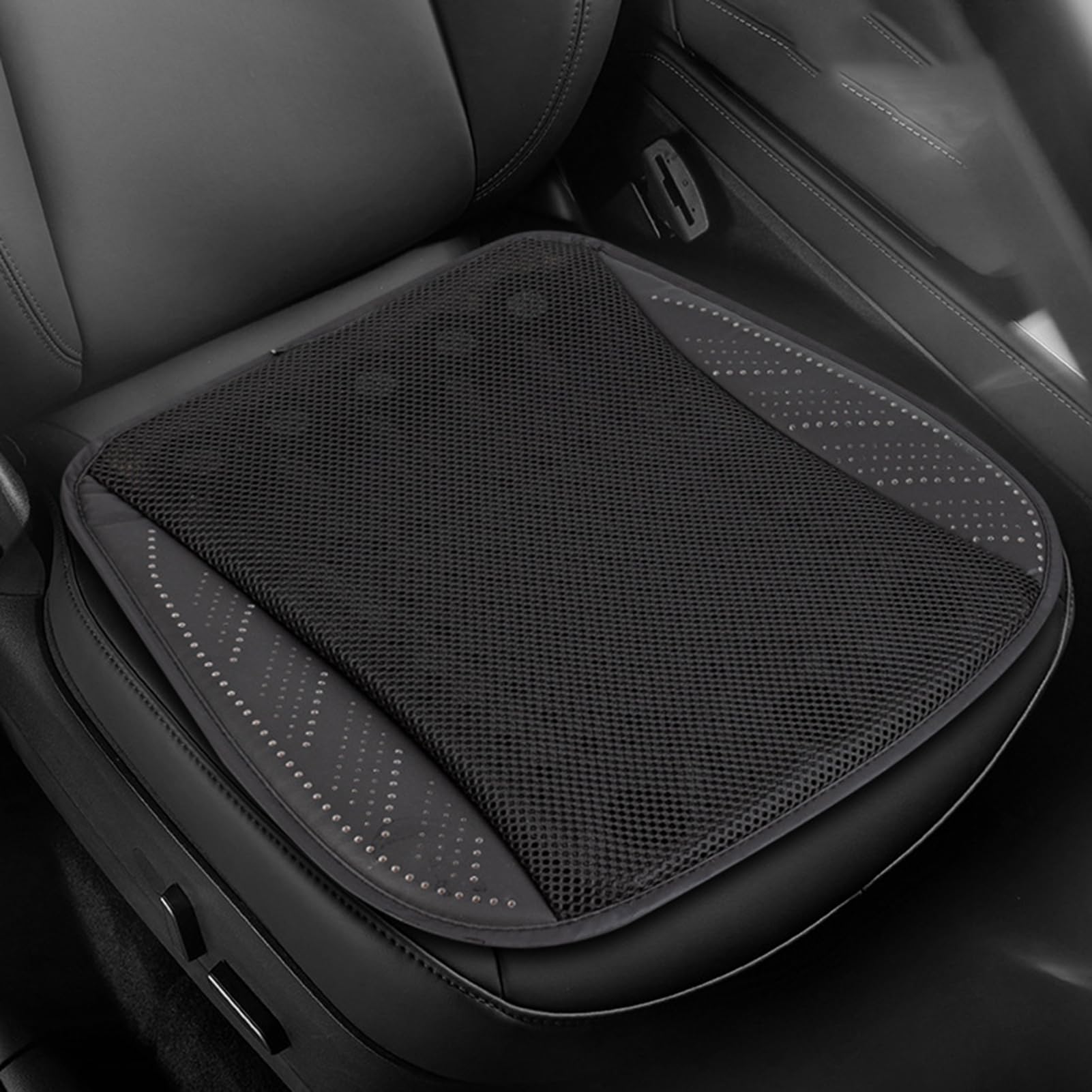Generisch 43 x 43 cm, cuscino refrigerante per auto, tappetino traspirante, antiscivolo, rimovibile, lavabile per guida, ufficio