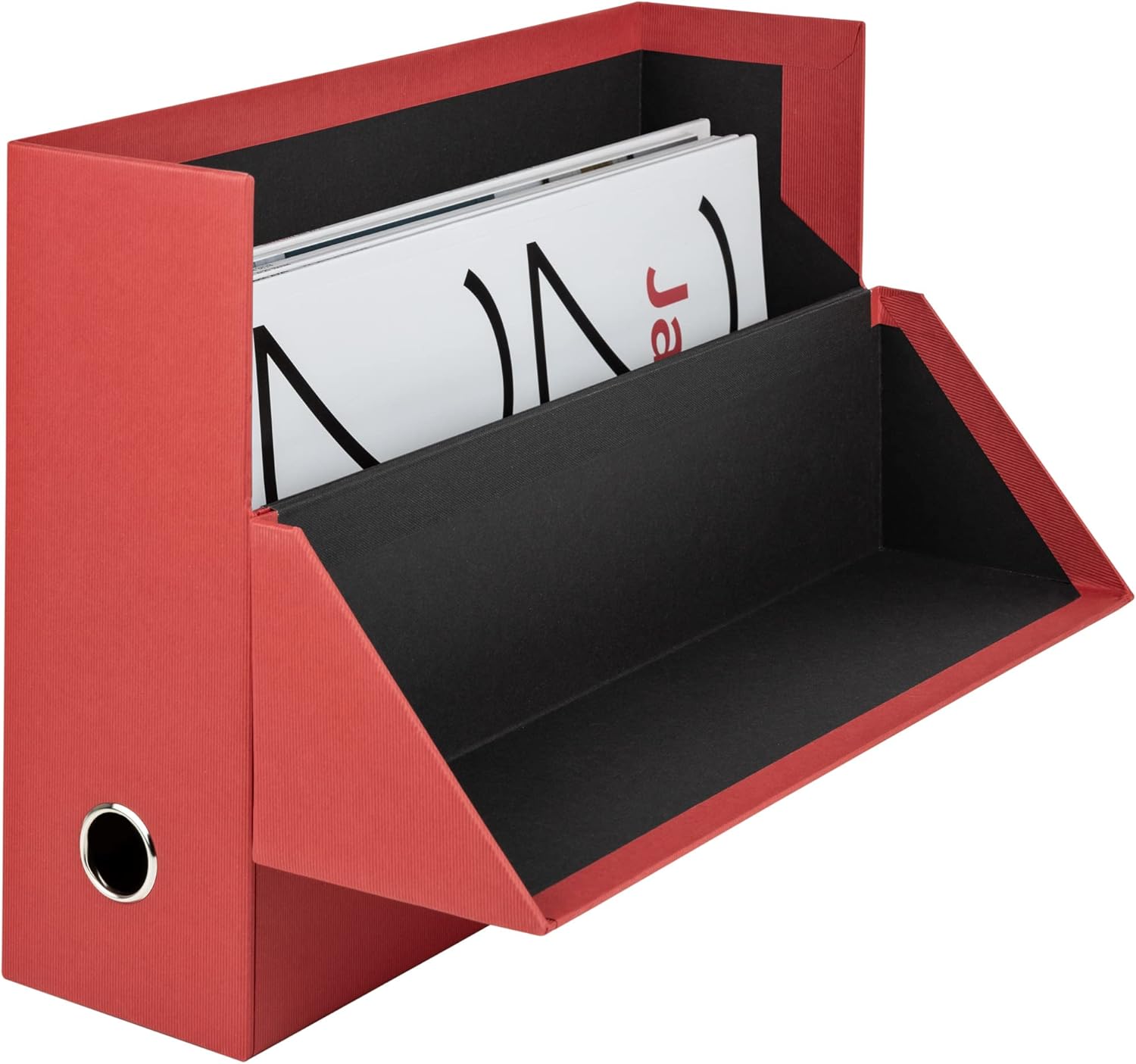 Rössler Papier S.O.H.O. 1319452363 95 x 335 x 255 mm Archive Box - Red