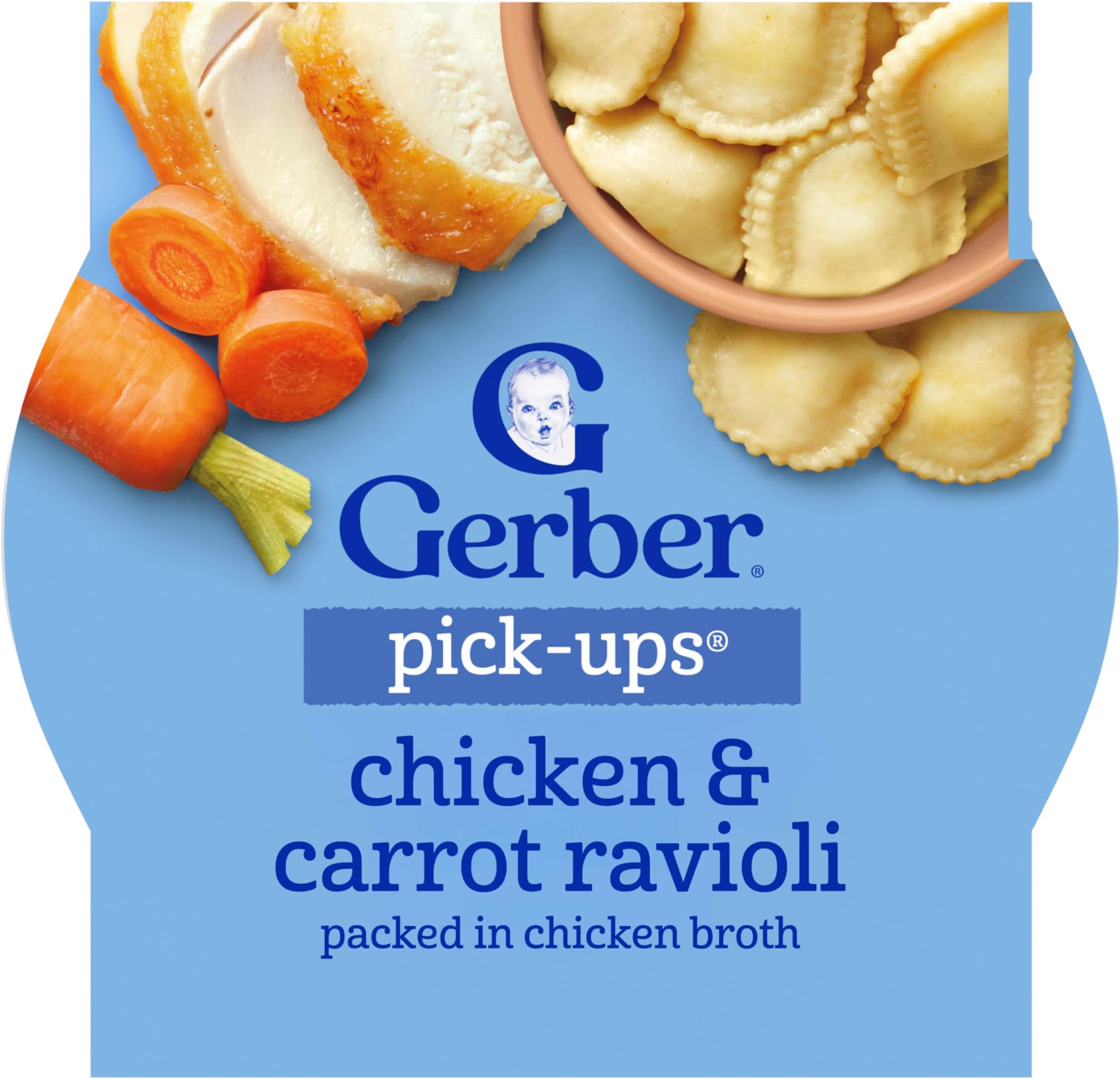 Toddler Food, Chicken Carrot Ravioli Pick-Ups, Mealtime for Toddler