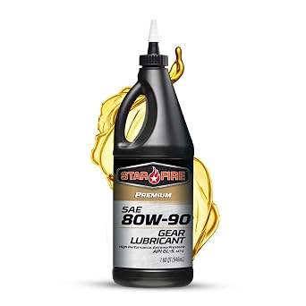 Starfire Premium Lubricants SAE 80W90 GL-5 Gear/Differential Oil 6/1qt