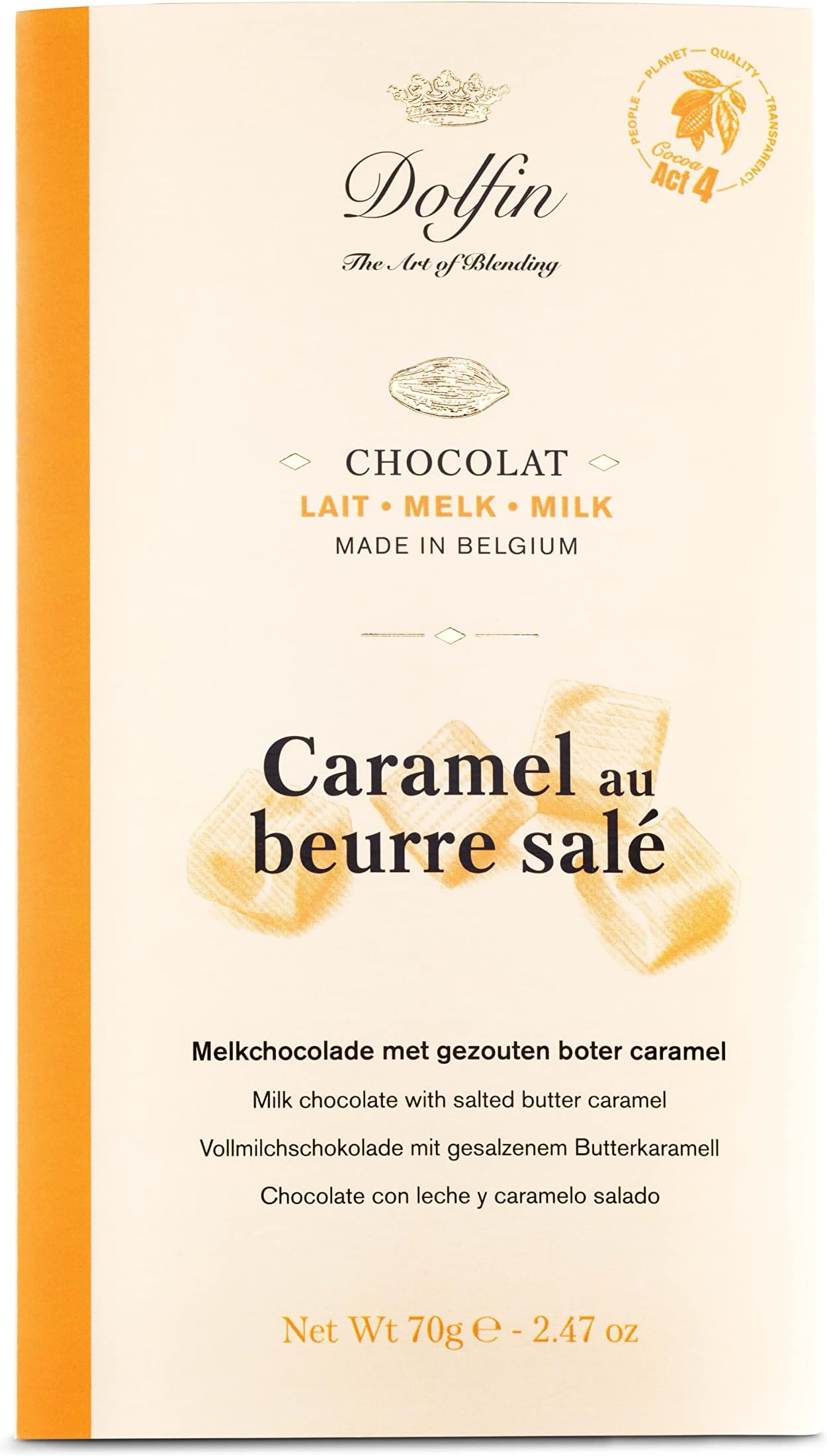Milk Chocolate with Salted Caramel