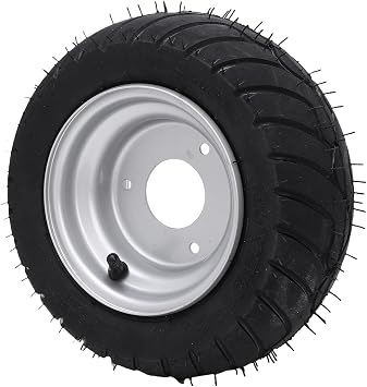 13x5.00-6 13/5.00-6 Tire 6 Inch Anti Slip Tire and Wheel Assembly with Rim for ATV Quad Off Road Go Kart Cart Mini Bike Mower