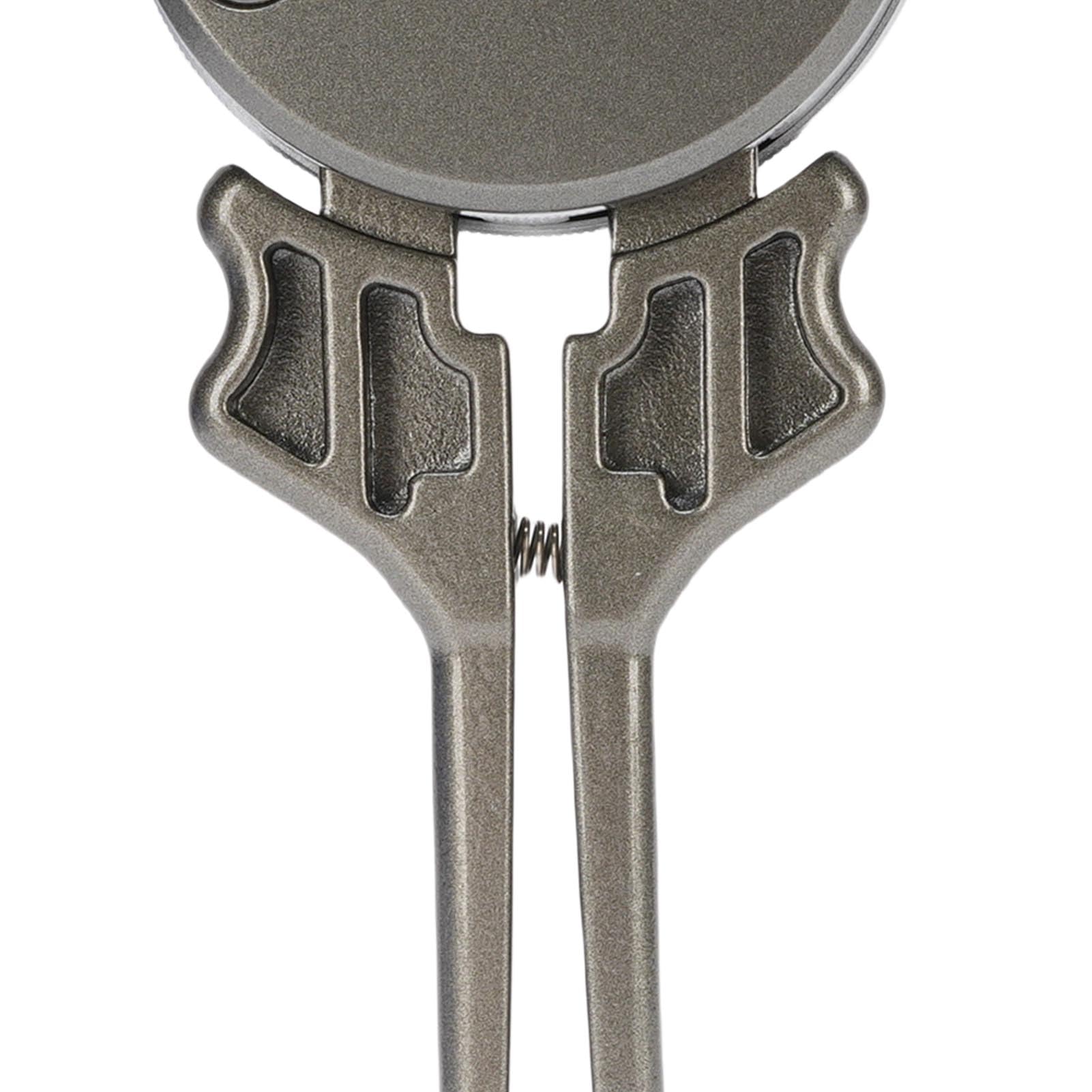 Demeras Herramienta de Medición de Calibre Interno con 8 Cabezales de Repuesto para una Medición Precisa del Calibre Interior Aleación de Aluminio de 30-62 Mm