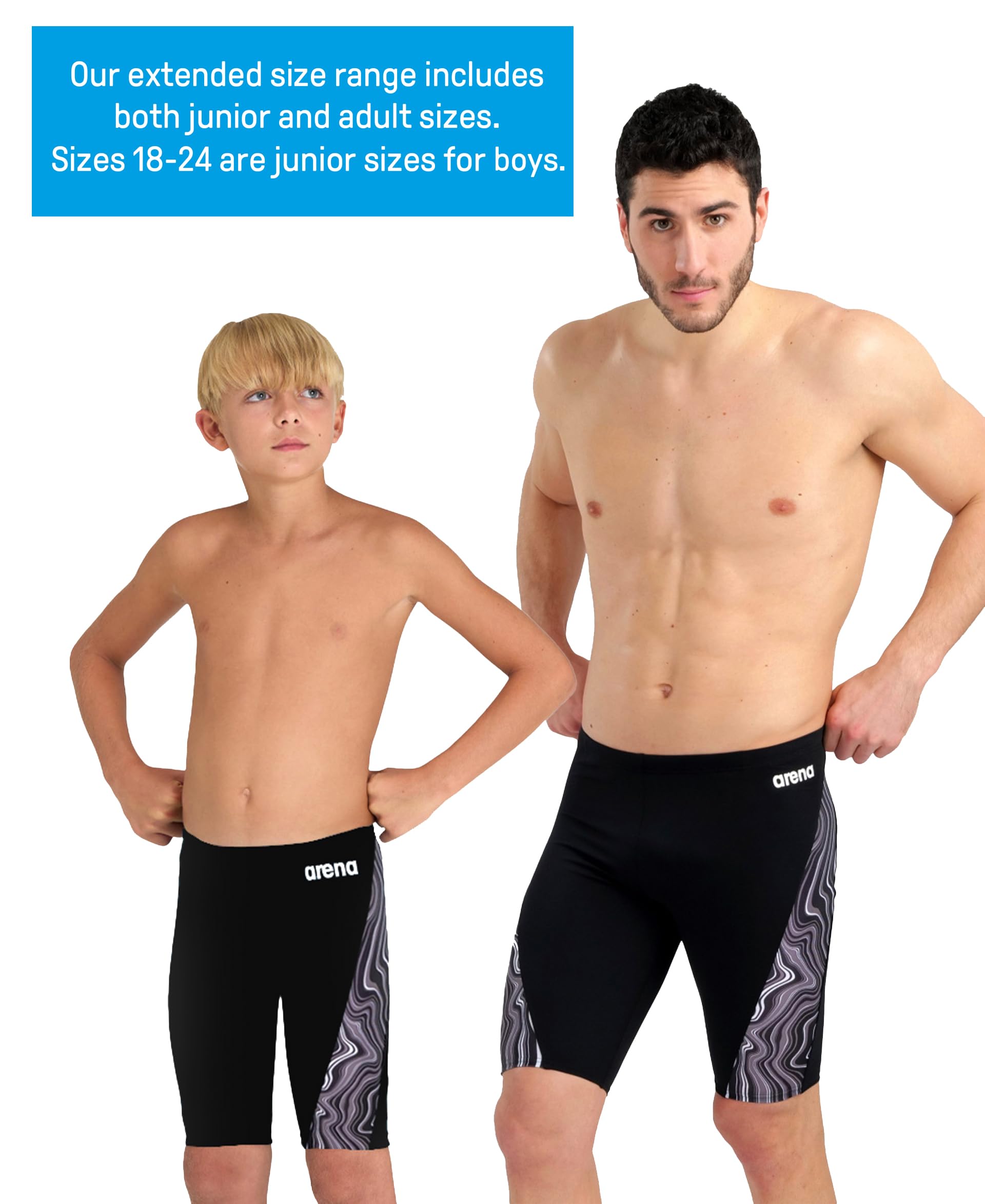 ARENA Performance Men's Marbled Swim Jammer Bañador para Hombre