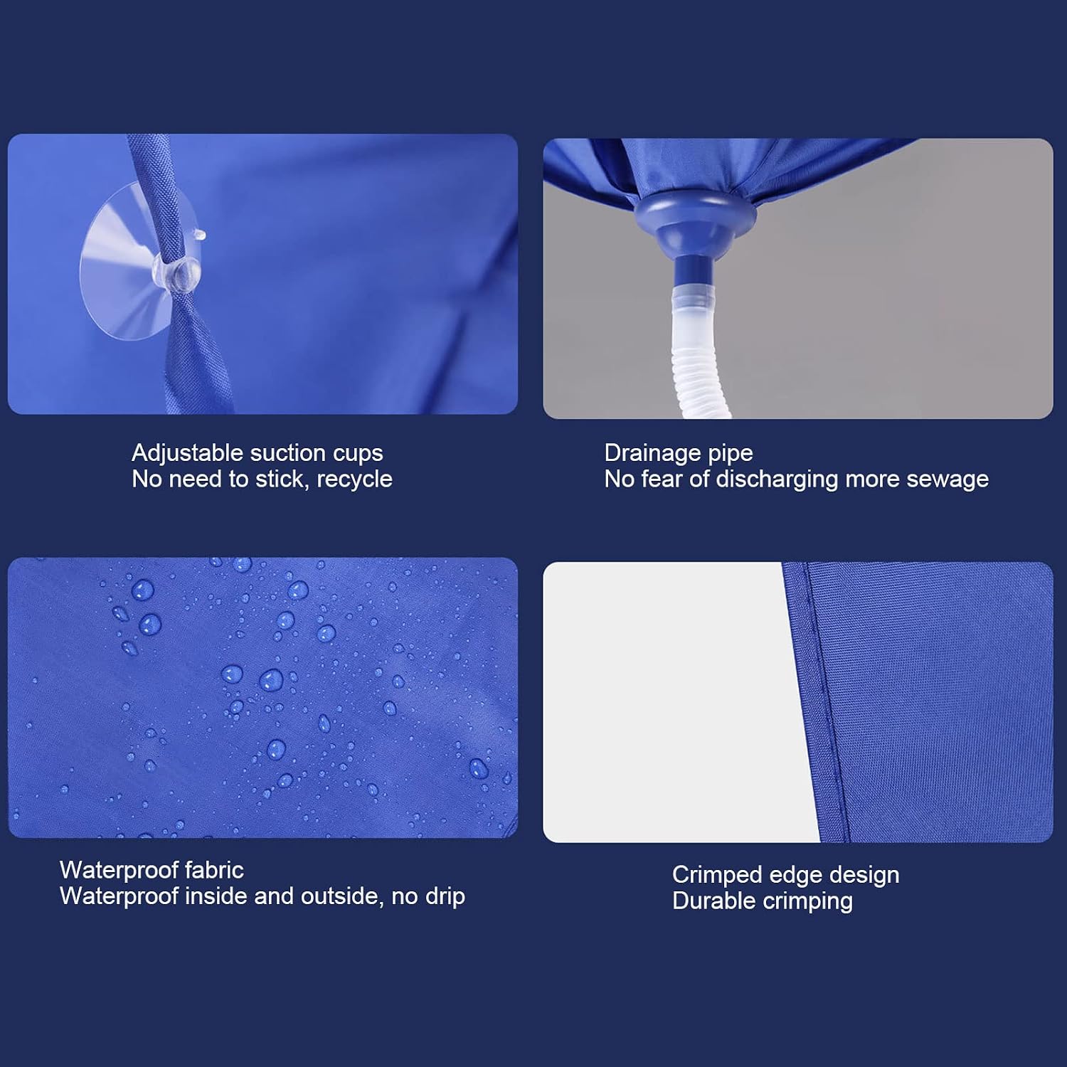 Range Hood Cleaning Cover Sticker Suction Cup Bag Home Hood Oil Pollution Cleaning Bag with Water Tube for Kitchen Cleaning Made of Oxford Cloth Material