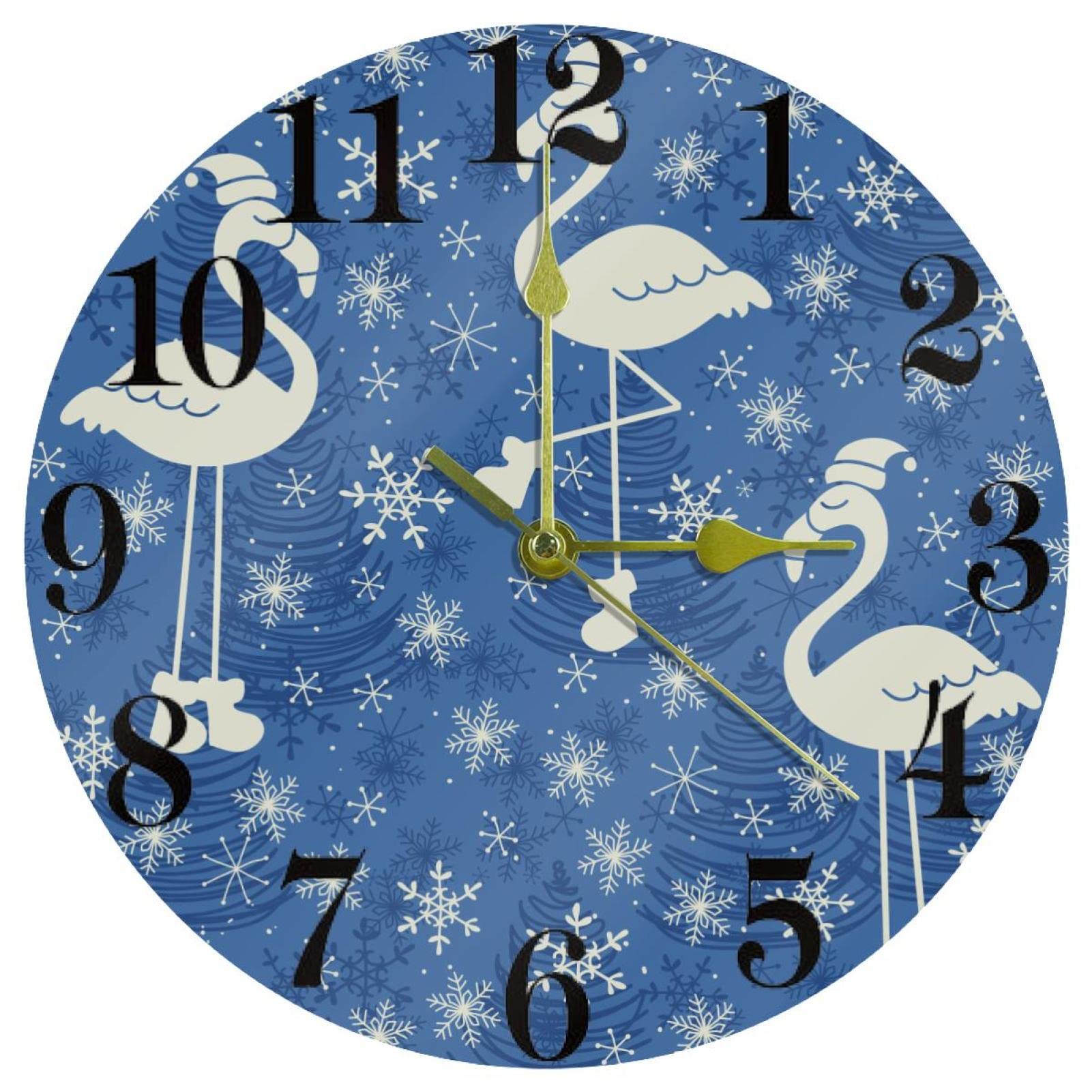 Horloge murale silencieuse à piles de 25,4 cm pour supprimer le tic-tac dans le bureau