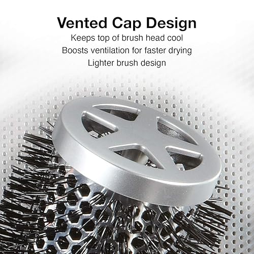 Miniatura 4 de Olivia Garden Cepillo redondo antiestático ProThermal (no eléctrico)