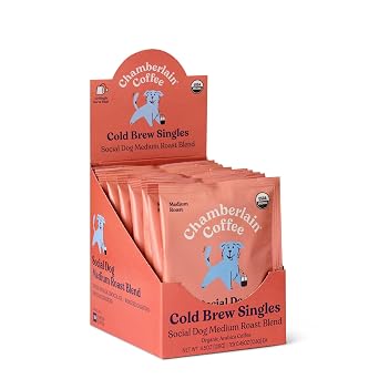 Chamberlain Coffee Medium Roast Instant Cold Brew Singles - 10 Packets
