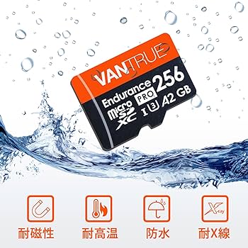 Amazon | VANTRUE 256GB microSDカード U3 高速 UHS-I microSDXC