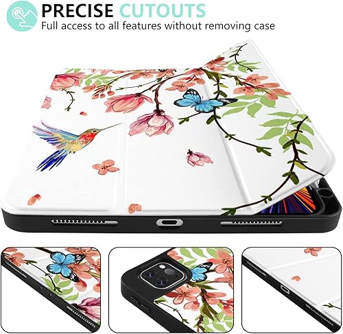 Miniatura 3 de MEEgoodo Funda para iPad Air de 13 pulgadas 2024 (M2)iPad Pro M2 12.9 65433 generación 2022 2021 2020 2018 con soporte para lápices, cubierta de